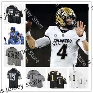 NCAA Custom Colorado Buffaloes Fußballtrikot 6 Paul Richardson 48 James Stefanou 17 Casey Marksberry 15 Sam Noyer 1 Shay Fields 5 George Frazier