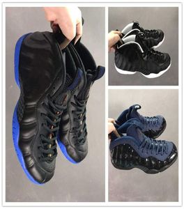 Men Pro One Knicks Dr Doom Black Battle Bluch Basketball Shoes Posite Penny Hardaway Total Orange Men Athletic Sports Sneakers6024221