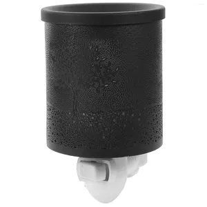 Castiçais Aroma Queimador de Óleo Escritório Aquecedor Elétrico Cera Plug Melt Warmer Aquecimento Melter Ferro Forjado Perfumado