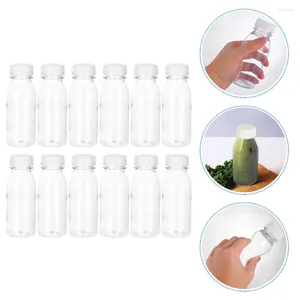 Bowls Drink Bottle Milk Tea Transparent Juice Packaging Fruit Bottles Plastic Packing Container Portable Mini Fridge