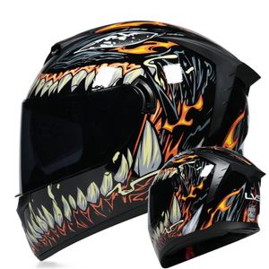 Motorcykelhjälmar hjälm full ansikte cross cykel racing casco para moto mopeds spår casque atv enduro säkerhet capacete de2769