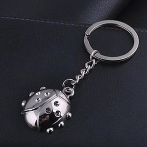 10st Chaveiro Fashion Casual Animal Ladybug Keychains Alloy Charm Keyring KeyFobs Creative Metal Car Key Holder Jewelry Gift255k