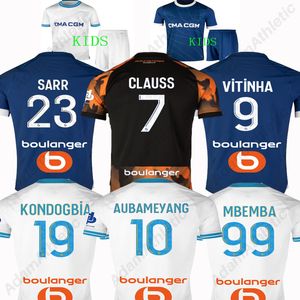 Maillot MBEMBA soccer jerseys 2023 2024 SARR RENAN LODI KONDOGBIA football shiirts kids kit CLAUSS VITINHA NDIAYE jersey 23/24