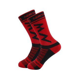 Sports Socks Brand Män Kvinnor Cykling Riding Bicycle Sport Running Tennis Climbing Handball Baseball Dreable Drop Delivery Outdoors DHLDN