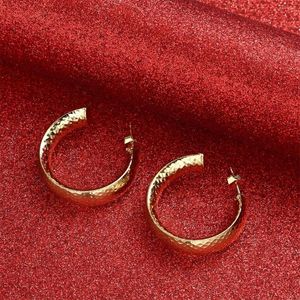 Stud Earrings Gold African Jewelry For Women Girls Color Nigeria Ethiopian Wedding Party Gifts