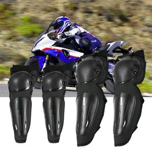 Motorcycle Knee Pads Kit Moto Equipment Motorcycle Aults Racing Motocross Knee Pads Moto Protection Gear PE Shell11886