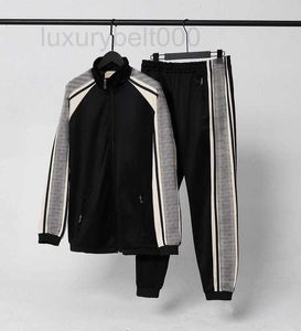 Masculino Tracksuits Designer Clássico Snake Padrão Fita Conjunto Outono Roupas Outono Calças Manga Longa Conjunto Casual Masculino Feminino Primavera Outono Outwear em BDO4