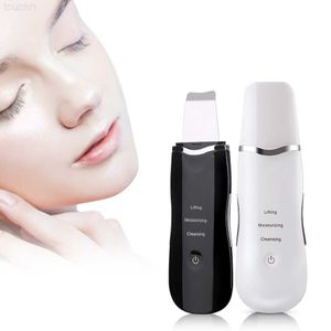 Electric rechargeable vibrating blackhead facial pore peeling ultrasonic cleaning machine L2030920
