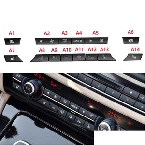 Air Condition Switch Car Conditioner Panel Button For 5/6/7 Series F10 F07 F02 Drop Delivery Mobiles Motorcycles Parts Switches Dho35