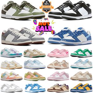 Panda Scarpe casual basse Triple Pink Sblocca il tuo spazio se perso Stadium Verde Grigio Bianco Rosa Velluto a coste UNC Argon Horigome Scrap Lows Sport Uomo Donna Scarpe da ginnastica Sneakers