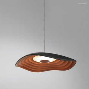 Pendelleuchten Nordic Round LED Kronleuchter Weiß Schwarz Esszimmer Foyer Restaurant Bar Beleuchtung Durchmesser 35 cm Design Kabel verstellbare Lampe