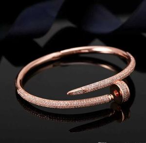 Gold Name Bracelet Fashion Designer and Silver Mens Torque Bangle 18k All Steel Alloy Electroplating 577 Luck