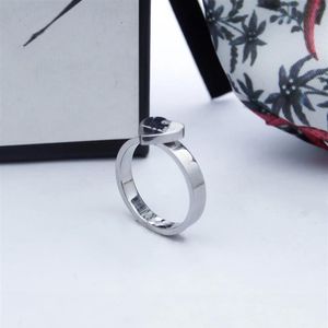 Beset qualit Silber vergoldet Legierung Ring Top Qualität Ringe für Frau Mode Designer Einfache Persönlichkeit Schmuck Supply307M