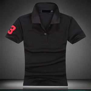 Novo 2021 mulheres grande cavalo bordado marca polo camisa polos masculino manga curta camisa causal estilo clássico339t