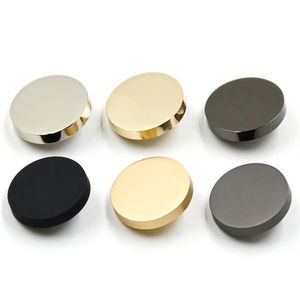 Sewing Notions 100pcs 10mm 11 5mm 15mm 18mm 20mm 28mm Gold Button For Down Jacket Suits Shirt Sewing Accessories Buttons315v