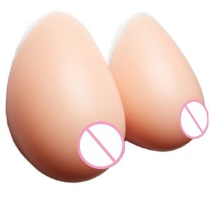 Soft Silicone Breast Forms for Post-Surgery Crossdressers - Realistic Artificial Breasts for Chest Protection (Pair)