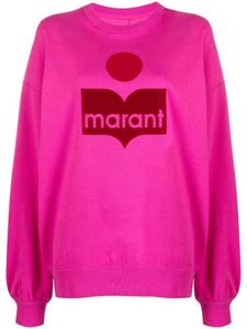 24ss Isabels Marant marant Donna Felpa isabels Nuovo stampato Triangolo Collo Pullover DonnaLoose Manica lunga 411