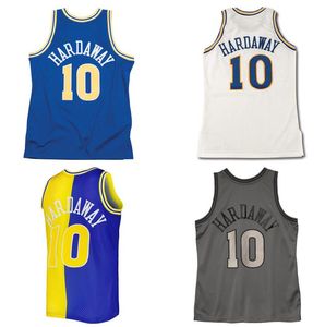 Maglie da basket cucite Tim Hardaway 1990-91 maglia Hardwoods classica maglia retrò Uomo Donna Gioventù S-6XL