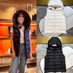 2023mens 여성 Vest Waistcoat 남자 디자이너 다운 조끼 겨울 몸통 양복 코트 남자 재킷 복어 야외 따뜻한 민소매 깃털 파카 아웃복 S-2xl