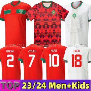 4XL 23 24 Marocco maglie da calcio 2023 squadra nazionale marocchina HAKIMI ZIYECH EN-NESYRI maglia del piede HARIT SAISS IDRISSI BOUFAL retrò