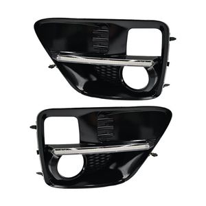 1 Coppia Auto LED DRL Luce di Marcia Diurna Per Subaru WRX STI 2015 2016 2017 Giallo Segnale di Svolta Stile Relè Nebbia lunetta cover301Y