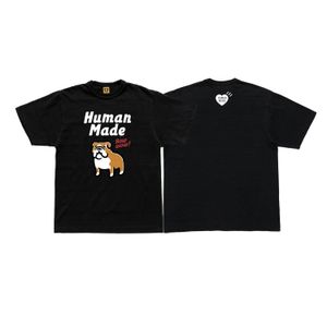 Japanese Trendy Brand Human Made Mens Designer t Shirts Loose Fitting Short Sleeved Tshirt with Sulfur Cotton Polar Bear Duck Cute Animal Letter Print Shi TGP0