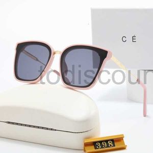 Modedesigner-Sonnenbrille für Damen und Herren, die gleiche Lisa Triumph Beach Street Shot, kleiner Vollrahmen aus Metall mit Box 2wkzd