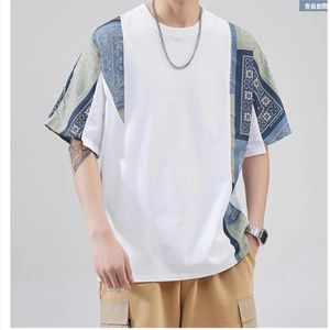 Oversize Tie-Dye T-Shirt Männer Frauen Sommer Stil T-Shirts Blumendruck T-Shirt Herren2588