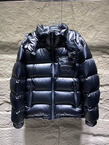 Highend Brand Mens Down Jacket mode blixtlåsficka skarvdesign utomhus vinterjacka högkvalitativ lyxig topp designer jacka