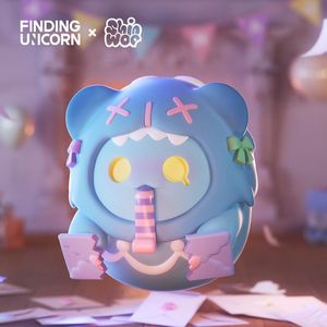 Blind box Finding Unicorn ShinWoo Birthday Alone Series Blind Box Toys Kawaii Anime Action Figure Caixa Caja Mystery Box Dolls Girls Gift 230915