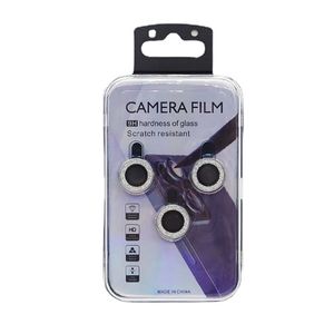 Vidro de proteção de filme de lente de câmera brilhante para iPhone 15 pro 14 13 12 11 Câmeras traseiras Eagle Eye Protetor de tela 9H protetor com embalagem de varejo