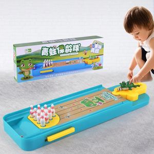 子供向けのデスクトップボウリングゲームおもちゃ屋内親子インタラクティブテーブルスポーツ誕生日ギフト