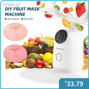 Инструменты для чистки Аксессуары Foreverlily DIY Mask Machine Домашнее использование Овощи Фруктовые соки Молоко Коллаген Самодельная маска Автоматический производитель масок SPA Care 230915