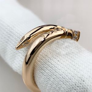 2023 Luxury Quality Charm Punk Band Thick Ring With Diamond In 18k Rose Gold Plated Have Box Stamp PS7994255B