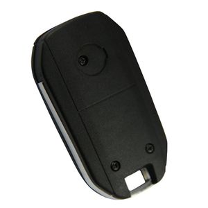 Ny Flip Folding Keyless Entry Remote 3 -knappar Bil Key Shell Case för Nissan Juke Cube Rogue Ersättningsnyckelfodral FOB287W