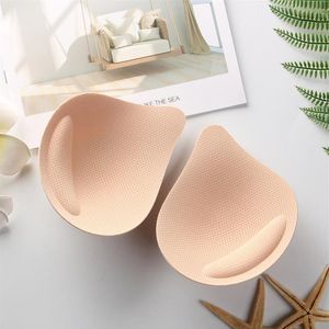 1pair Sponge Bra Pads Push Up Breast Enhancer Removeable Padding Inserts Cups For Swimsuit Bikini Intimates Women's G-Strings247P