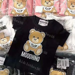 Branda de grife camisetas bebês roupas meninos meninos luxuosos camaradas curtas de manga curta