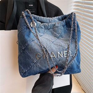2023 New Women's Cute Wash Denim Cloth Chain Large Capacity 84% Off Online factory