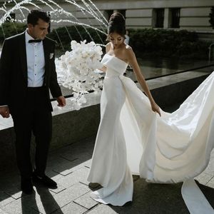 Echte Bilder V-Ausschnitt Meerjungfrau Hochzeitskleid Böhmisches Gericht Zug Spitze Brautkleid Vestido de Novia Reißverschluss Nach Maß 06