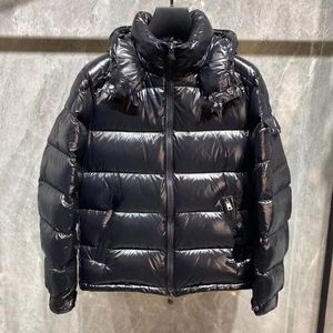 Mens Puffer Jacket Winter Jacket Coat Parka Winterjacke Hooded Zip Black Blue Men Women Unisex Vest Men kort vintertrend för kvinnliga par förtjockad vindbrytare