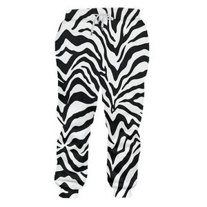 Rilascio Pantaloni Casual Ragazzo Nuovo Lungo Sciolto Leopardo 3D Pantaloni Stampati Zebra Stripes Hiphop Costumi di Grandi Dimensioni Unisex Inverno Trouse2327