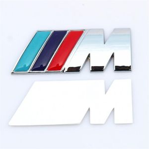 Adesivi per auto Emblema distintivo per M M3 M5 Badge Power Sport Hood Boot Adesivo 3D posteriore 212Z