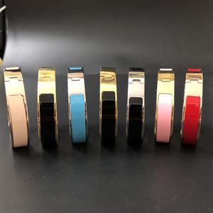 12mm Bangle Designer Snap Takı Cazibesi Erkek Bilezik Sevenler Hediye Paslanmaz Çelik Geçiş Kelepçileri Erkekler İçin Prong Ayarı Kadınlar Fashio265a