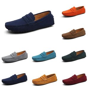 uomo donna scarpe outdoor Suola morbida in pelle nero rosso arancione blu marrone arancione Comoda sneaker bordeaux ventisette