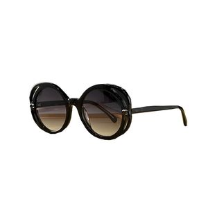 Vintage Womens Fashion Solglasögon Klassiska ovala färgförändrade solglasögon UV400 -skydd utomhus solglasögon högkvalitativ CH9136
