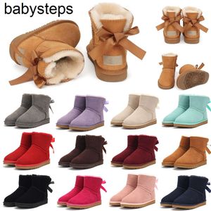 Toddlers boots kids Australia Warm Boot Australian youth shoes Mini girls snow booties Children baby Kid winter Shoes23ss