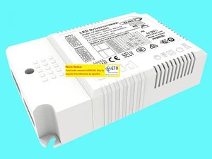 Lighting Transformers LF-GSD040YC DALI-2/Push/0-10V/PWM/Rx Dimmable LED Driver for Indoor office light Decorative lights 12 LL