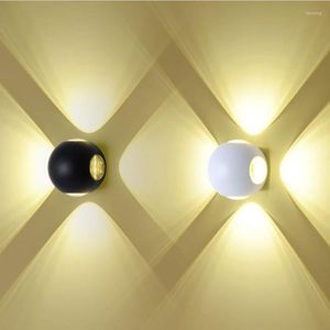 Wall Lamp Waterproof Cross Bedroom Modern Minimalist Creative Corridor Aisle Stair Exterior Spotlight