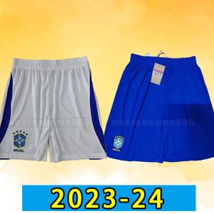 2024 Soccer Shorts Camiseta de Futbol Brazils 2024 Piłka nożna Neymar Jr Vini Silva Fan Wersja Brasil 23 24 Maillot de Foot Pele Home Away Away