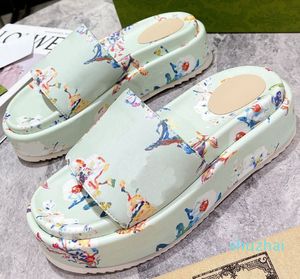 Pikarars with Vibrant Prints or Embroideries Inspired by Pop Culture Anime and Animals Designers Men Women Platform Sand